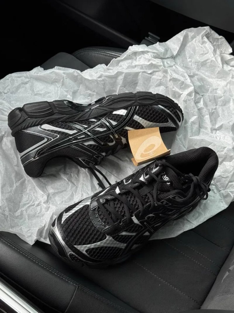 Оригинал Asics Gel Cumulus 16 Black (1203A733 002) оригинальние летние мужские черние кроссовки асикс — фото 4