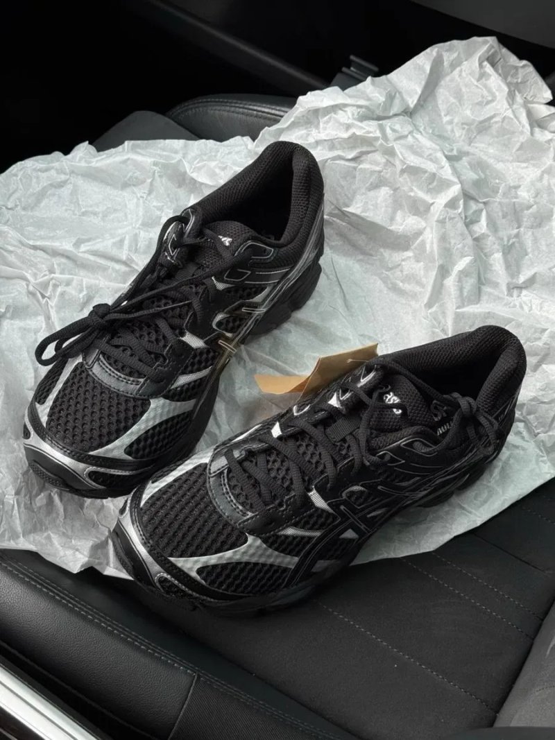 Оригинал Asics Gel Cumulus 16 Black (1203A733 002) оригинальние летние мужские черние кроссовки асикс — фото 5