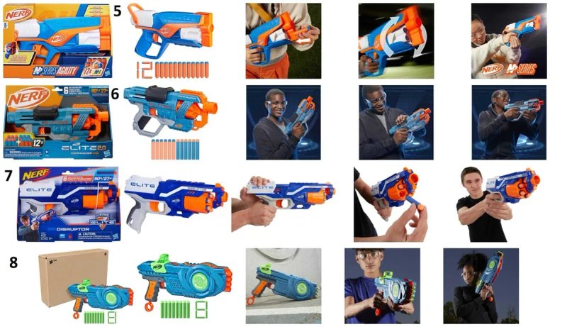 ОРИГІНАЛ! Бластер Нерф Nerf Elite Ultra Modulus Gelfire Zombie Hyper Моторизований Нерф — фото 3