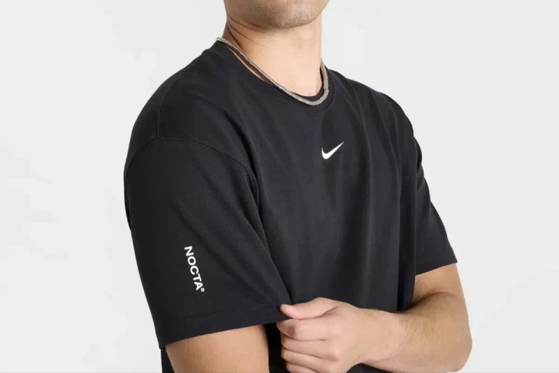 ОРИГІНАЛ Чоловіча Футболка Nike Nocta S HM5774-010 Чорна з США — фото 2