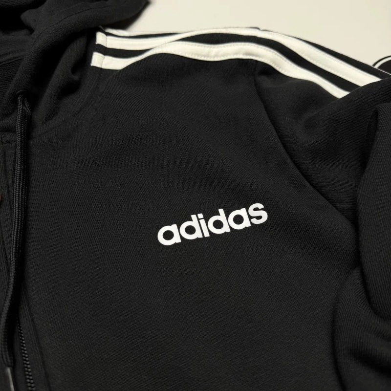 ОРИГІНАЛ Чоловіча Кофта Adidas S Худі Чорна з США — фото 4