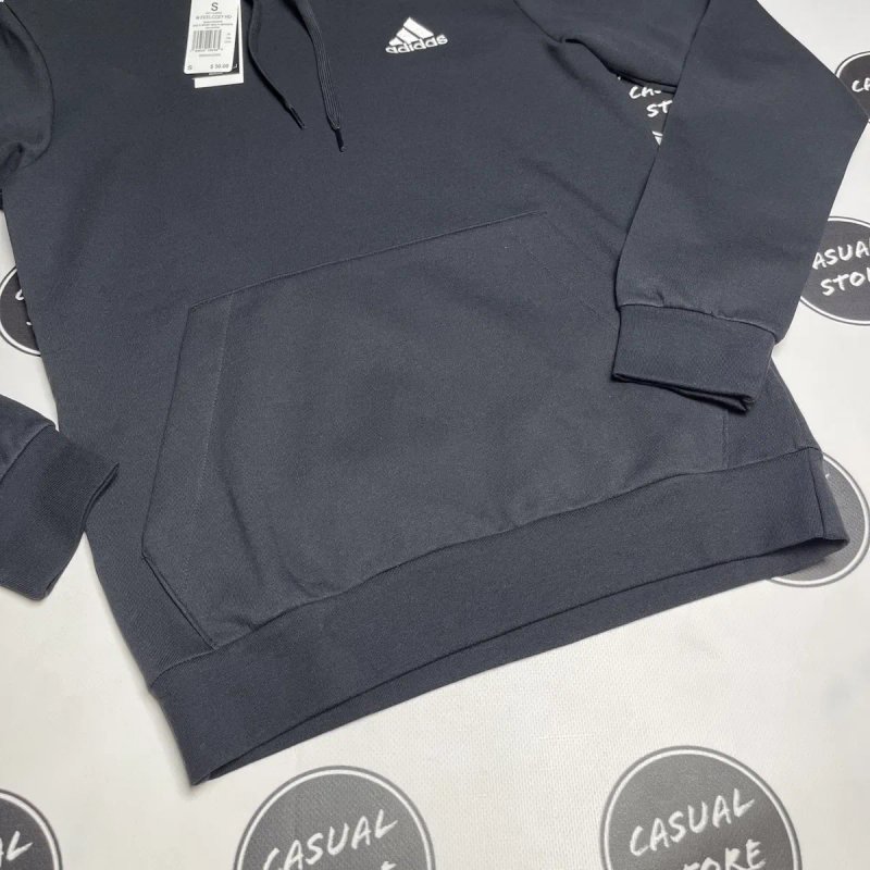 ОРИГІНАЛ Чоловіча Кофта Adidas S M L Худі Чорна з США — фото 5