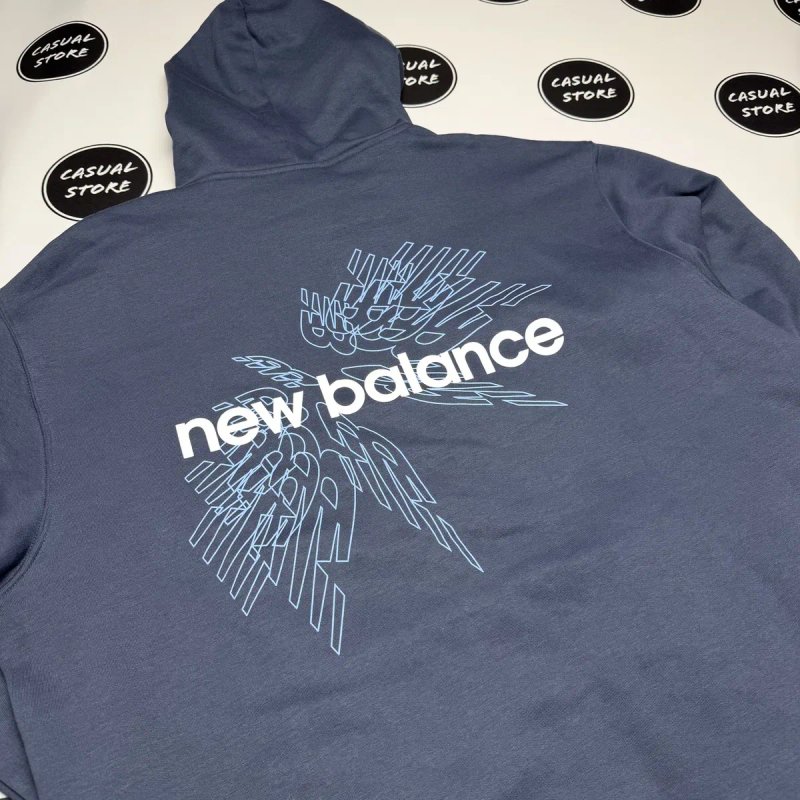 ОРИГІНАЛ Чоловіча Кофта New Balance L Худі MT51637 з США — фото 5