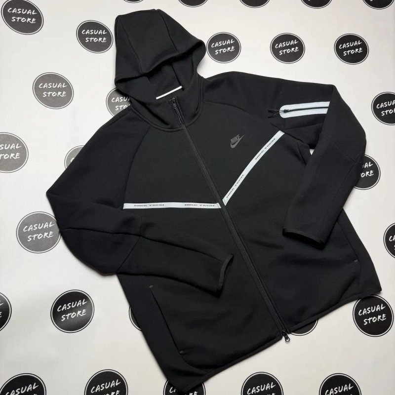ОРИГІНАЛ Чоловіча Кофта Nike Tech Fleece XL IM6537-010 Зіп Худі з США — фото 2