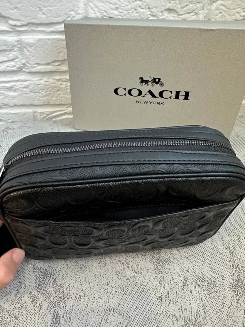 ОРИГІНАЛ! Чоловіча сумка Coach crossbody. Мужская сумка. Мессенджер — фото 4