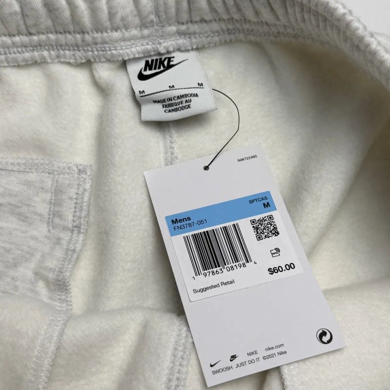 ОРИГІНАЛ Чоловічі Спортивні Штани Nike M Сірі Джогери FN3787-051 з США — фото 6