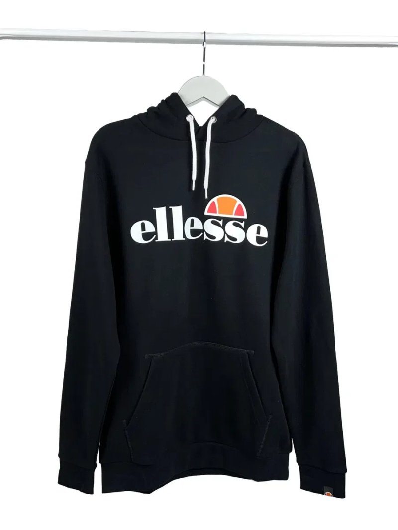 ОРИГІНАЛ худі Ellesse Еліс М чорне чоловіче кофта світшот толстовка — фото 2
