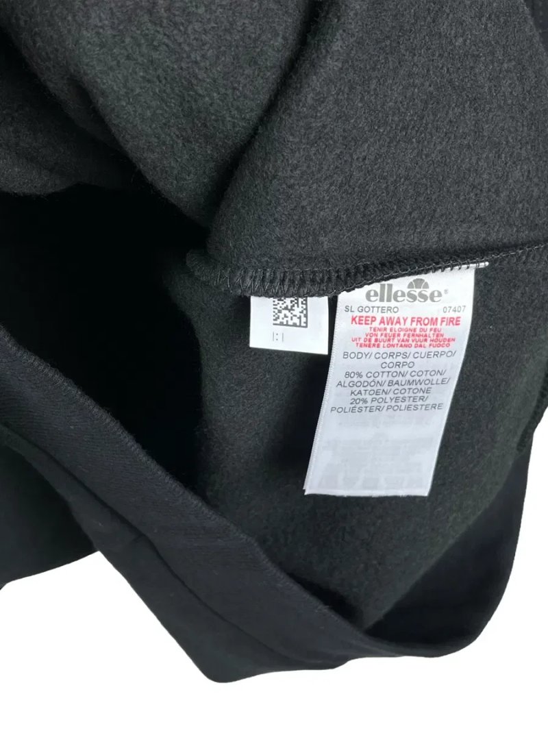 ОРИГІНАЛ худі Ellesse Еліс М чорне чоловіче кофта світшот толстовка — фото 5