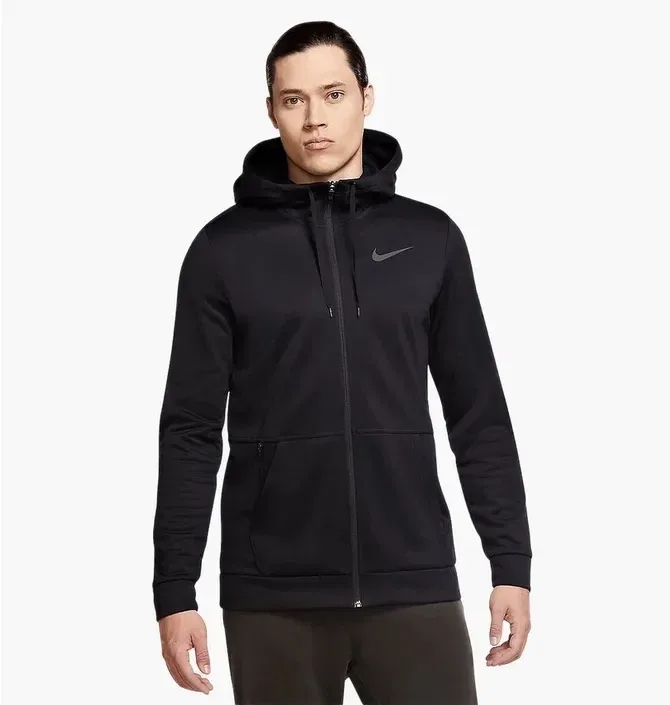 Оригінал! Кофта Nike Therma Full-Zip Hoodie Black CU6231-010 — фото 2