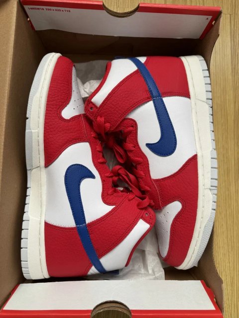 Оригінал! Кросівки  Nike Dunk High 4Th Of July (DX2661-100)