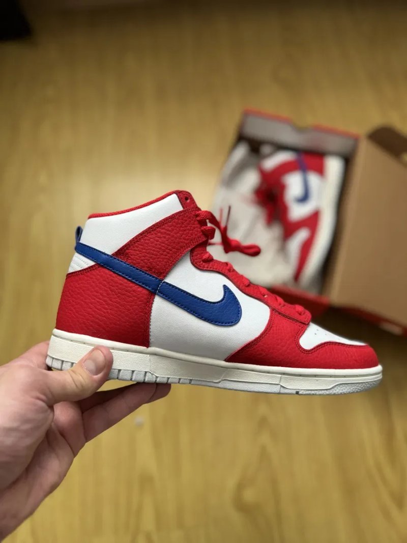 Оригінал! Кросівки  Nike Dunk High 4Th Of July (DX2661-100) — фото 2