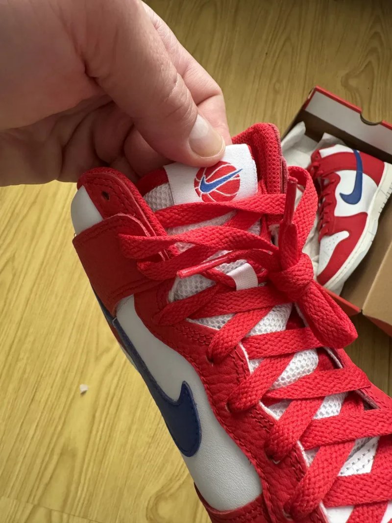 Оригінал! Кросівки  Nike Dunk High 4Th Of July (DX2661-100) — фото 5