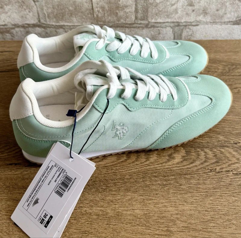 Оригінал! Кросівки жіночі u.s. polo assn. maxim002 w mint, нові, р. 38, 24 - 24.5 см, сша — фото 3