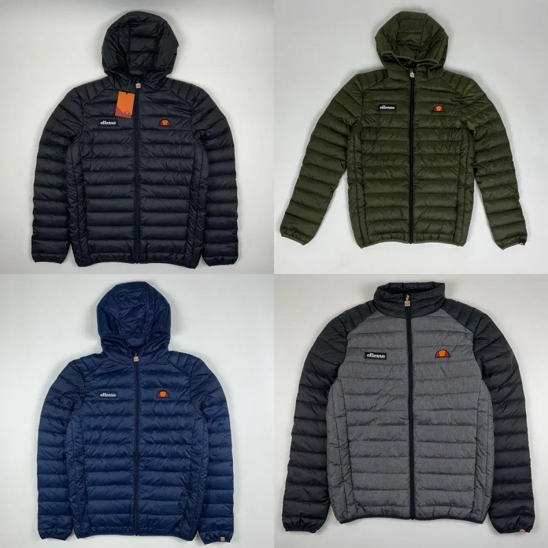 ОРИГІНАЛ куртка Ellesse Lombardy Еліс нова С М Л ХЛ чорна синя хакі — фото 2