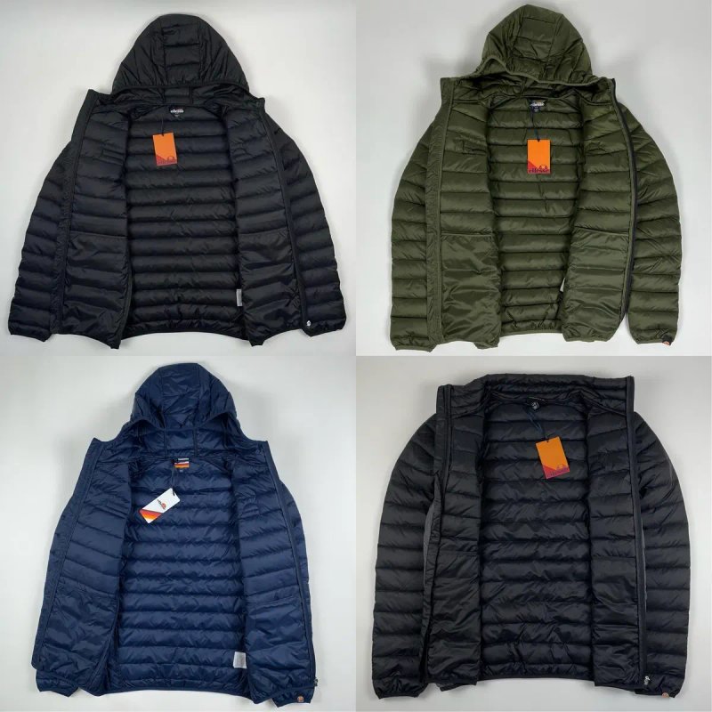 ОРИГІНАЛ куртка Ellesse Lombardy Еліс нова С М Л ХЛ чорна синя хакі — фото 3