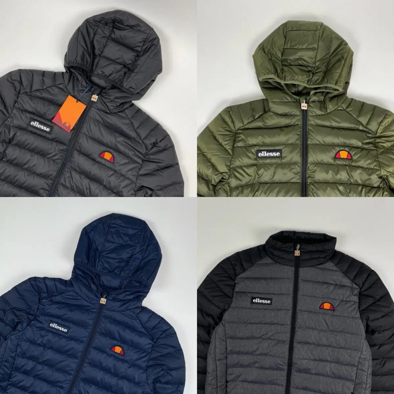 ОРИГІНАЛ куртка Ellesse Lombardy Еліс нова С М Л ХЛ чорна синя хакі — фото 4