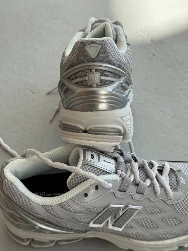 Оригинал New Balance 1906w Silver Metallic (U1906WFE) летние женские кроссовки серие ню беланс — фото 7