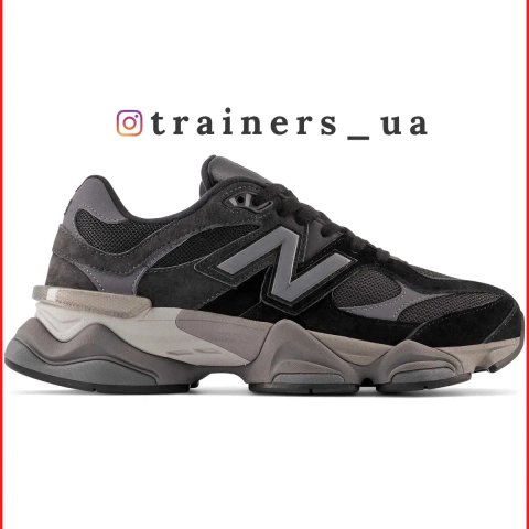 ОРИГІНАЛ‼️ New Balance 9060 (U9060BLK) кроссовки мужские кросівки чоловічі 37.5 38 38.5 39.5 40 41.5 42 42.5 43 44 44.5 45 45.5