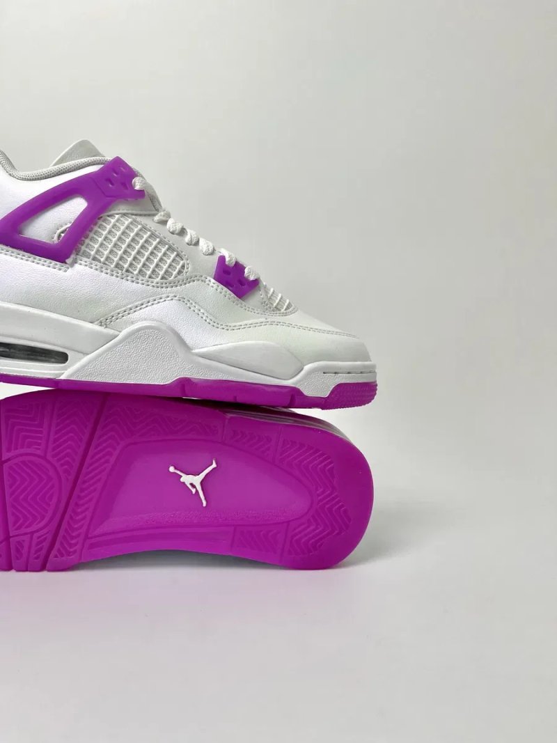 Оригинал Nike Air Jordan 4 Retro Hyper Violet GS (FQ1314 151) ретро — фото 2