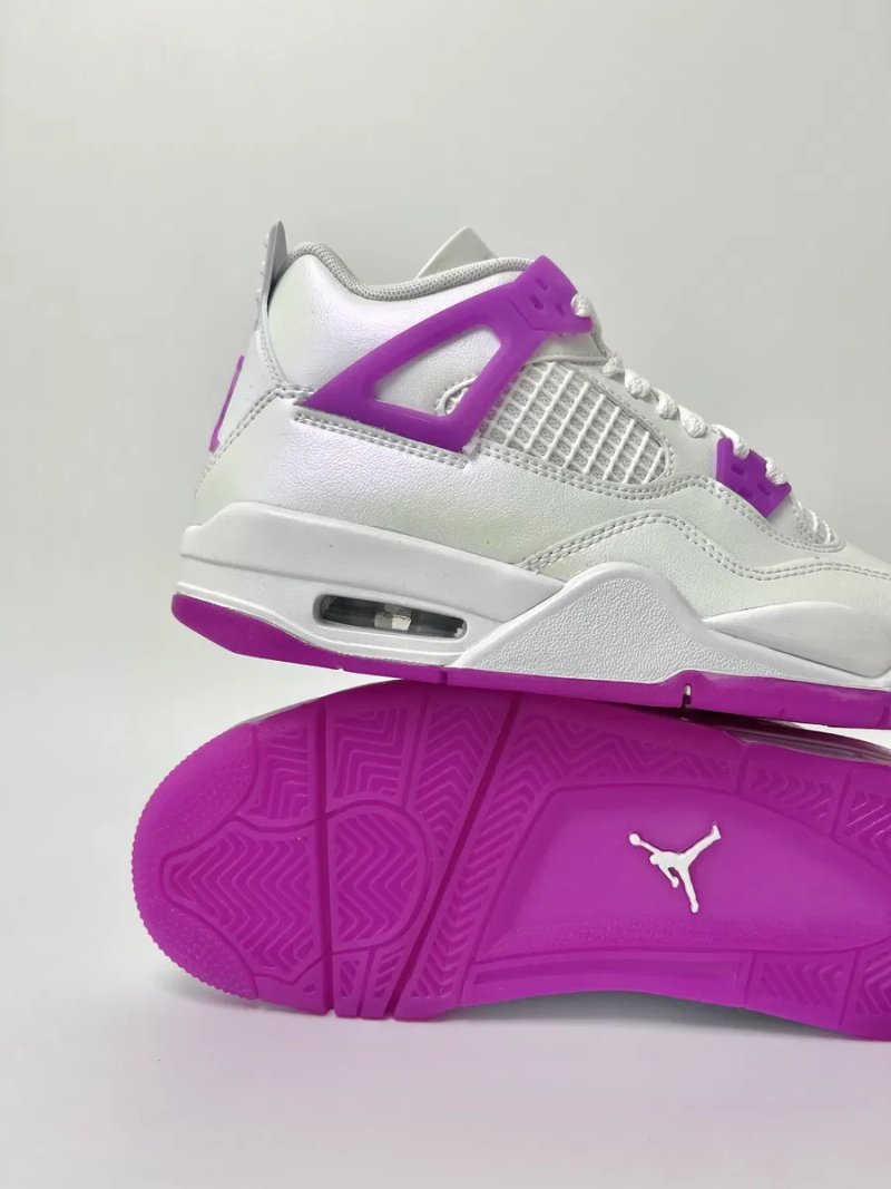 Оригинал Nike Air Jordan 4 Retro Hyper Violet GS (FQ1314 151) ретро — фото 3