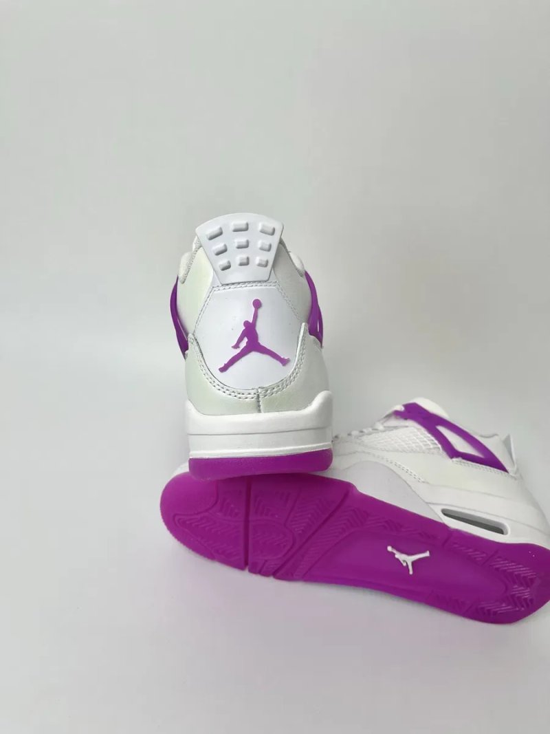 Оригинал Nike Air Jordan 4 Retro Hyper Violet GS (FQ1314 151) ретро — фото 4