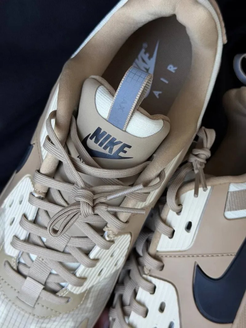 Оригинал Nike Air Max 90 Drift ‘Parachute Beige’ (IO1908 297) оригінальні демісезонні кросівки чоловічі коричневі — фото 4