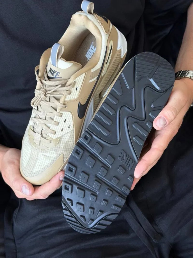Оригинал Nike Air Max 90 Drift ‘Parachute Beige’ (IO1908 297) оригінальні демісезонні кросівки чоловічі коричневі — фото 5