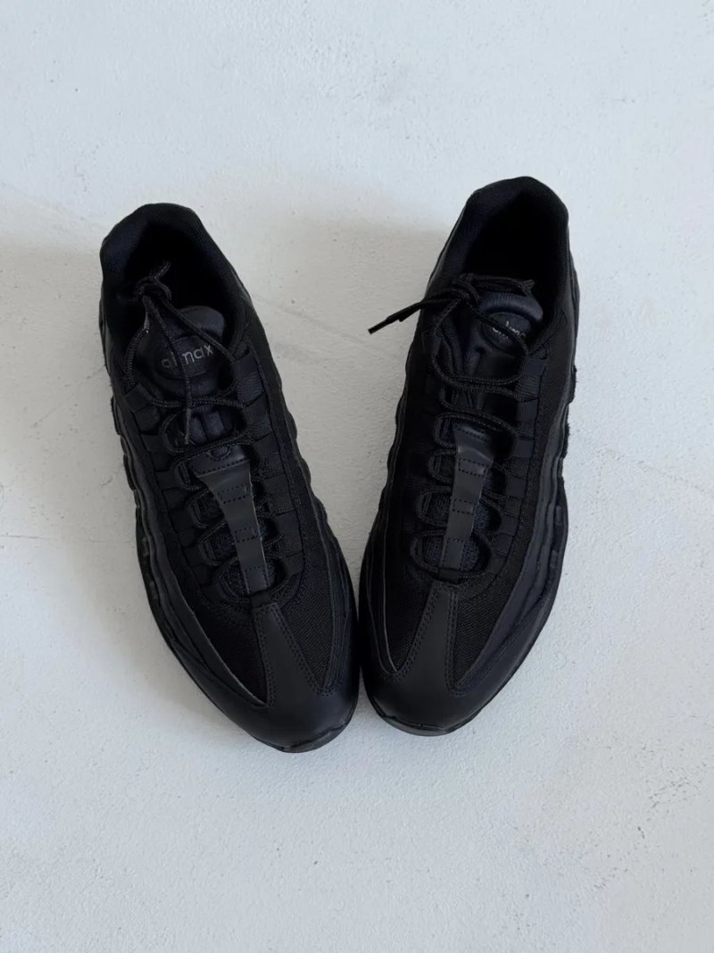 Оригинал Nike Air Max 95 Essential Og Triple Black (CI3705 001) черние — фото 5
