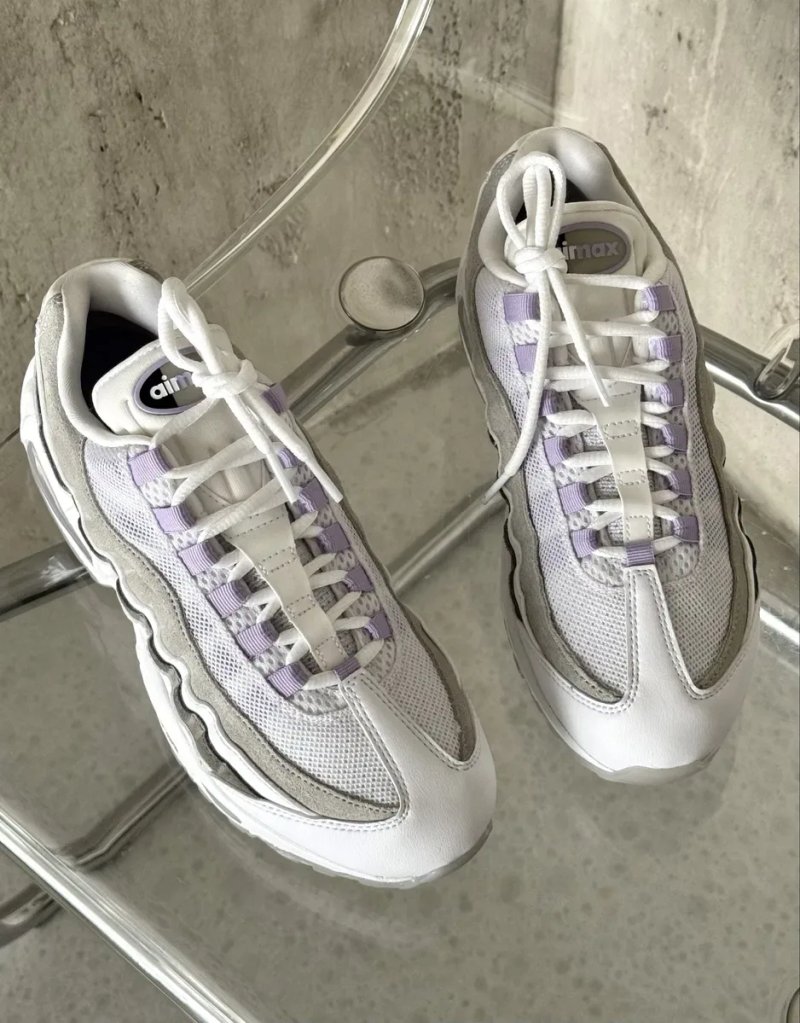 Оригинал Nike Air Max 95 OG Big Bubble ‘Hydrangeas’ (IB6396 100) найк — фото 2