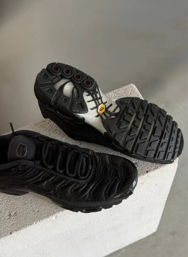 Оригинал Nike Air Max Plus Black Anthracite Sail (FV1169 001) оригінальні кросівки найк тн чорні — фото 5