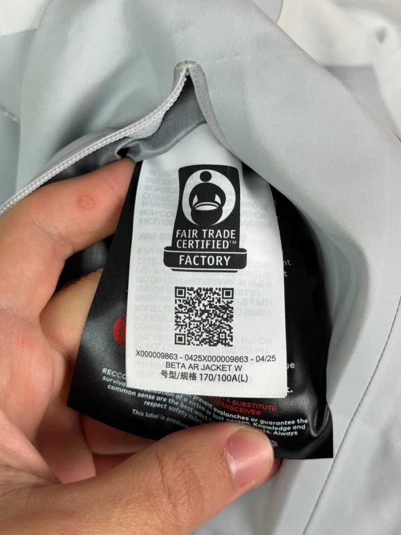 ОРИГІНАЛ НОВА‼️Arc'teryx Beta AR Jacket жіноча (Arctic Silk, L) — фото 5