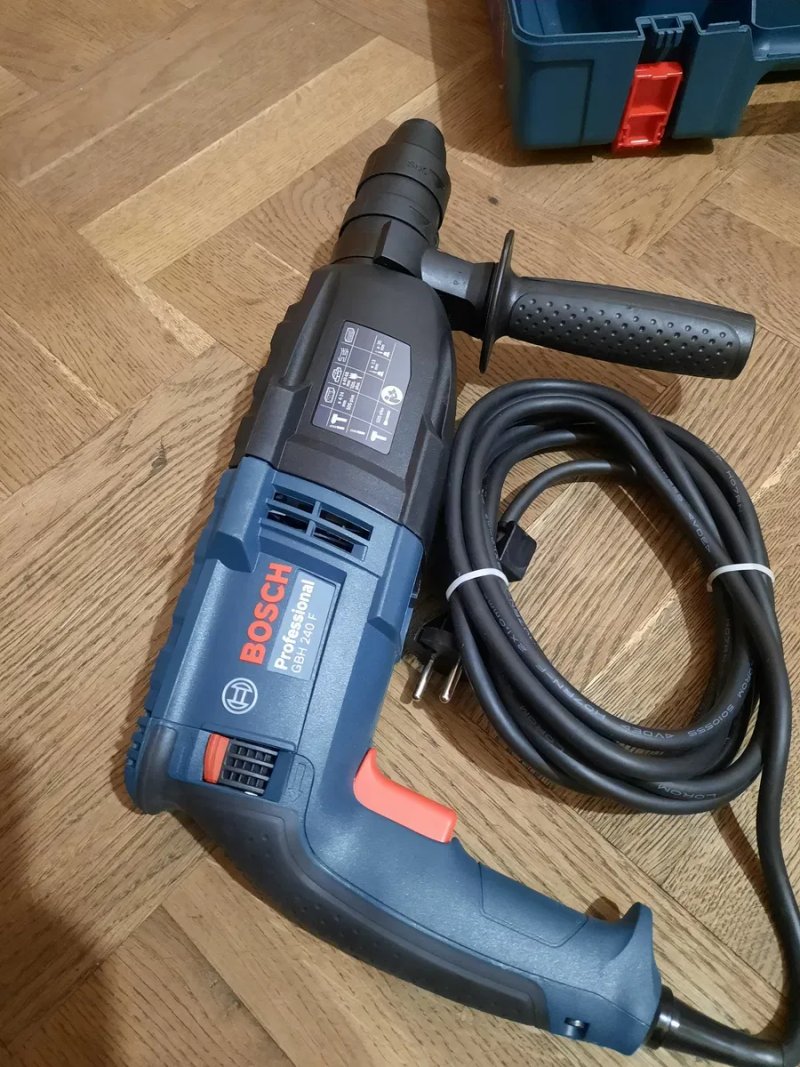Оригінал,новий,змінний патрон!!Перфоратор Bosch GBH 240 F,790вт,2.7дж — фото 4