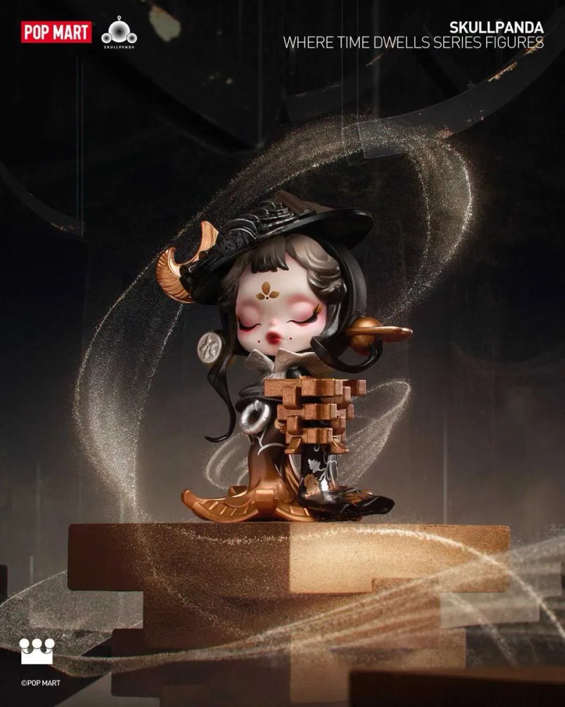 Оригінал‼️Pop Mart  SKULLPANDA WHERE TIME DWELLS Series Figures — фото 6