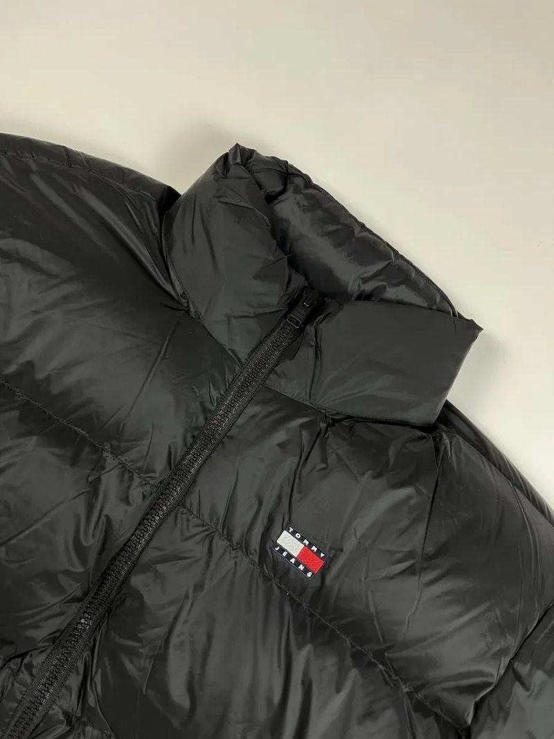 ОРИГІНАЛ пуховик Tommy Hilfiger чоловічий чорний зимовий М Л ХЛ — фото 3