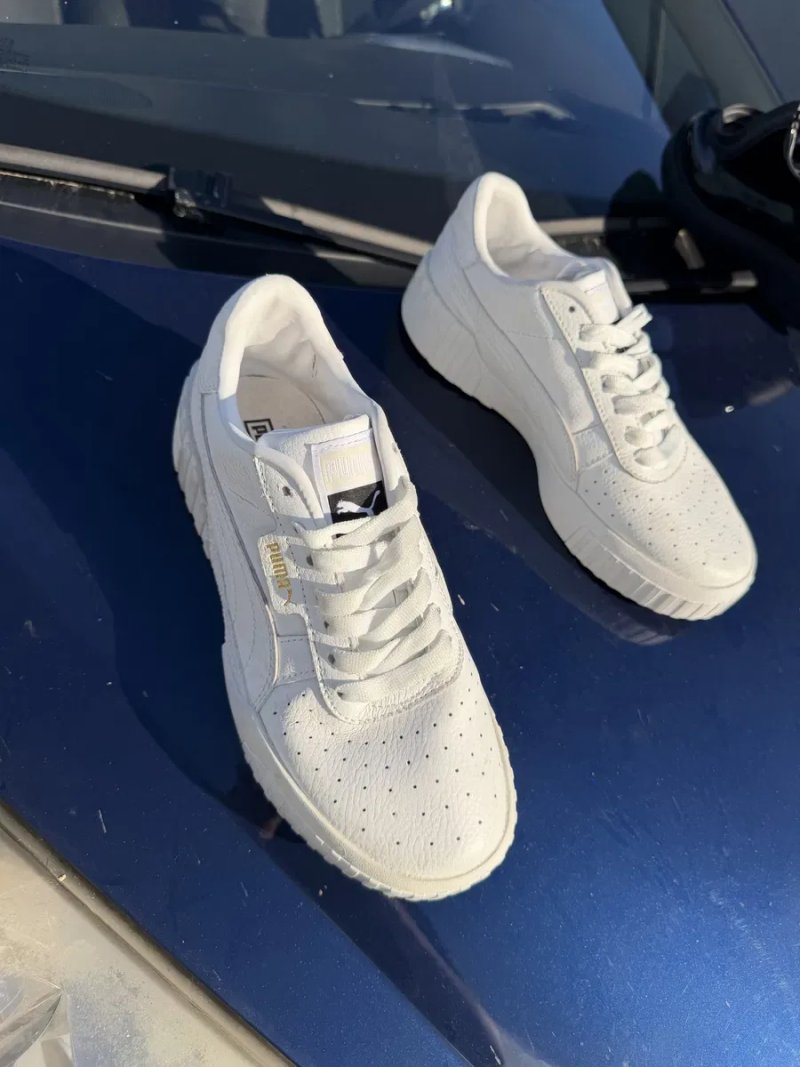 Оригінал! Шкіряні кросівки Puma Cali,розмір 39 (24,5 см ) — фото 2