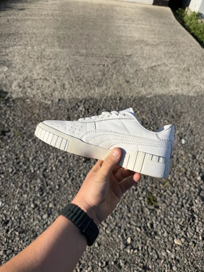Оригінал! Шкіряні кросівки Puma Cali,розмір 39 (24,5 см ) — фото 4