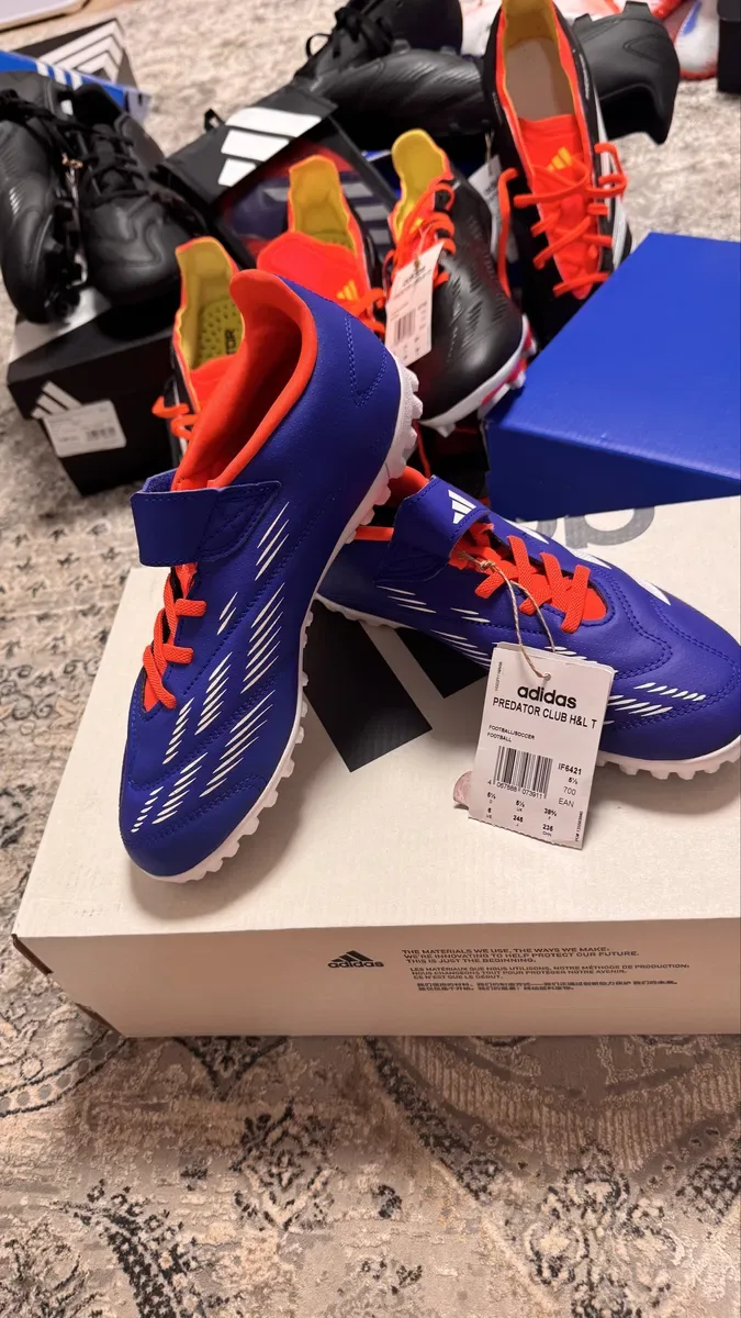 Оригінал сороконіжки adidas Predator Оригінал модель (IF6421) розмір 38,5 24,5 см сороконіжки нові з бірками безконтовна доставка Укрпоштою — фото 3