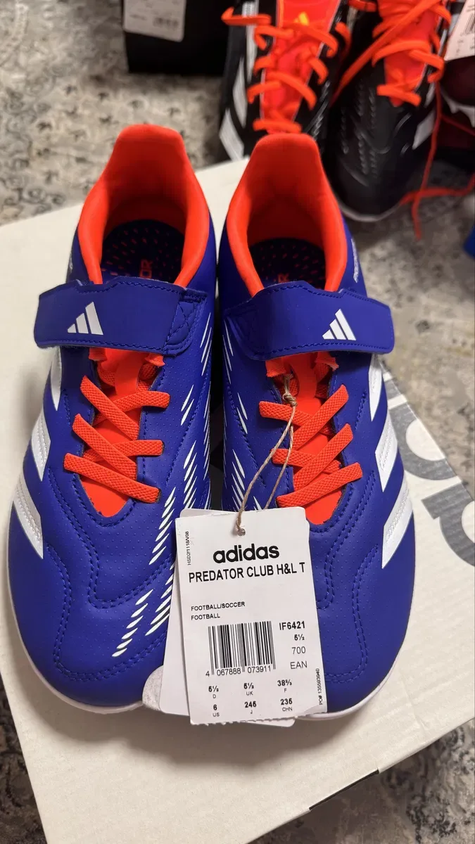 Оригінал сороконіжки adidas Predator Оригінал модель (IF6421) розмір 38,5 24,5 см сороконіжки нові з бірками безконтовна доставка Укрпоштою — фото 4