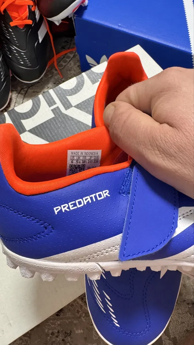 Оригінал сороконіжки adidas Predator Оригінал модель (IF6421) розмір 38,5 24,5 см сороконіжки нові з бірками безконтовна доставка Укрпоштою — фото 5