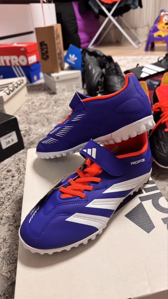 Оригінал сороконіжки adidas Predator Оригінал модель (IF6421) розмір 38,5 24,5 см сороконіжки нові з бірками безконтовна доставка Укрпоштою — фото 7