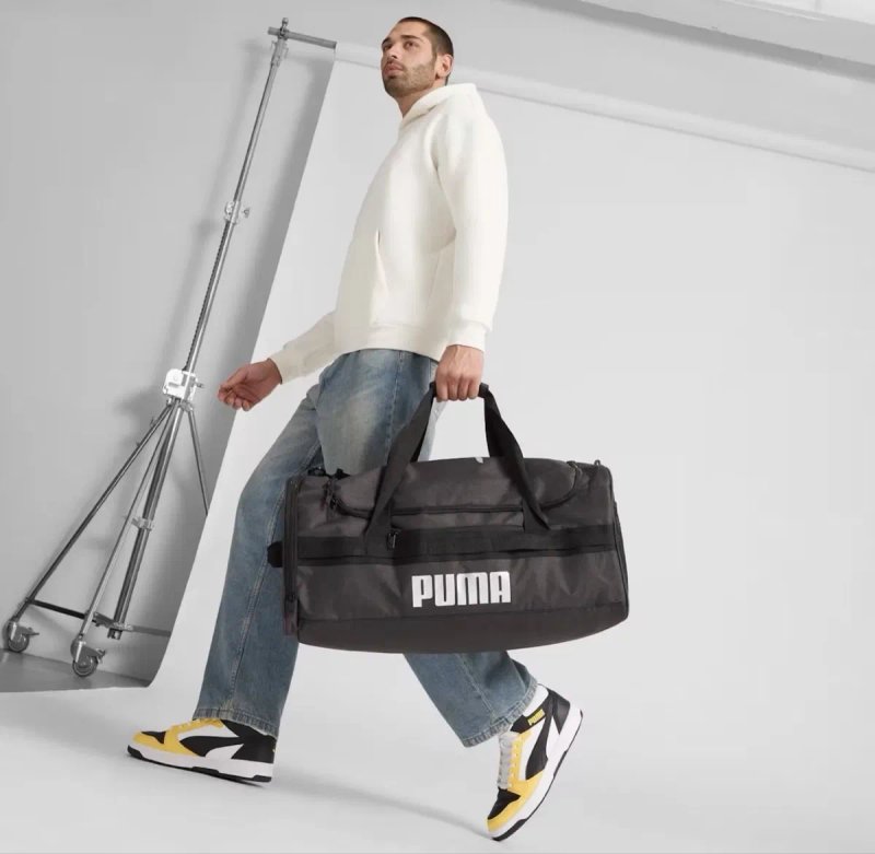 Оригінал. Сумка спортивна Puma. Сумка для тренування, дорожня сумка пума, для поїздок, сумка для спортзалу — фото 2