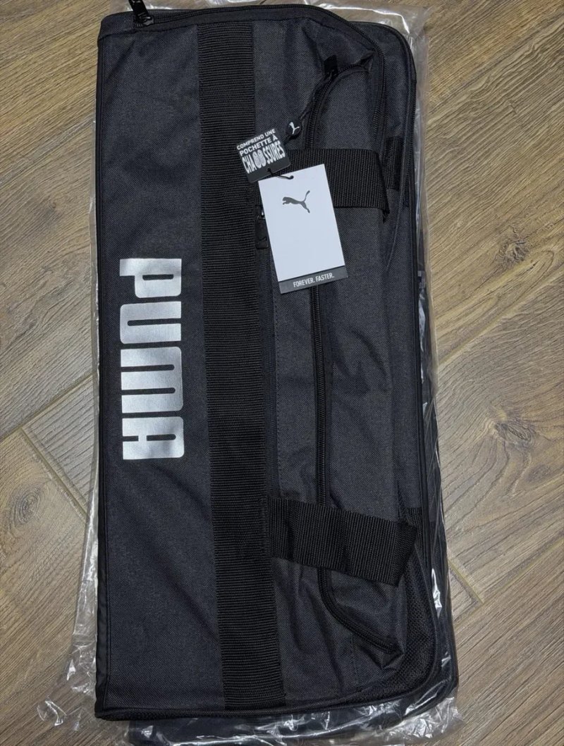 Оригінал. Сумка спортивна Puma. Сумка для тренування, дорожня сумка пума, для поїздок, сумка для спортзалу — фото 4