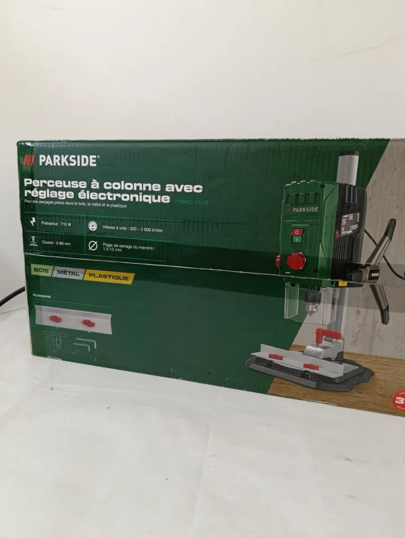 Оригінал Свердлильний верстат Parkside PTBMOD 710 C3, свердлильні парксайд 710ват, свердлильний верстат парксайд Німеччина. Станок для свердління — фото 2