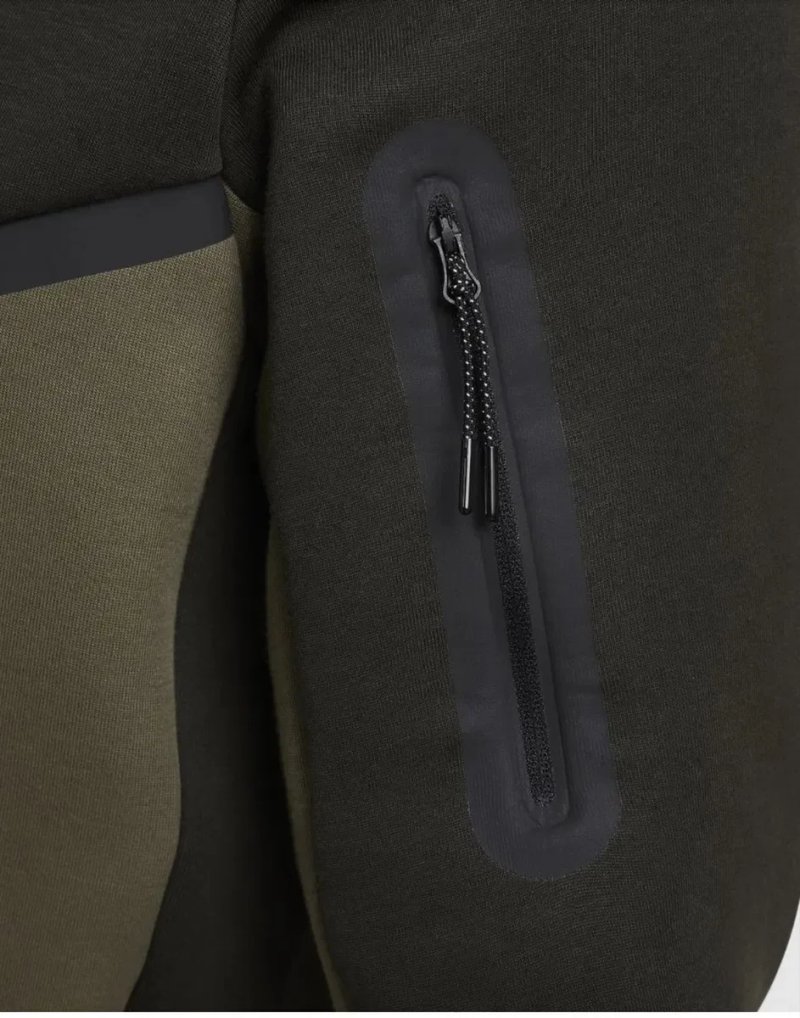 ОРИГІНАЛ Толстовка Чоловіча Nike Windrunner Tech Fleece Olive HV0949-355 — фото 2