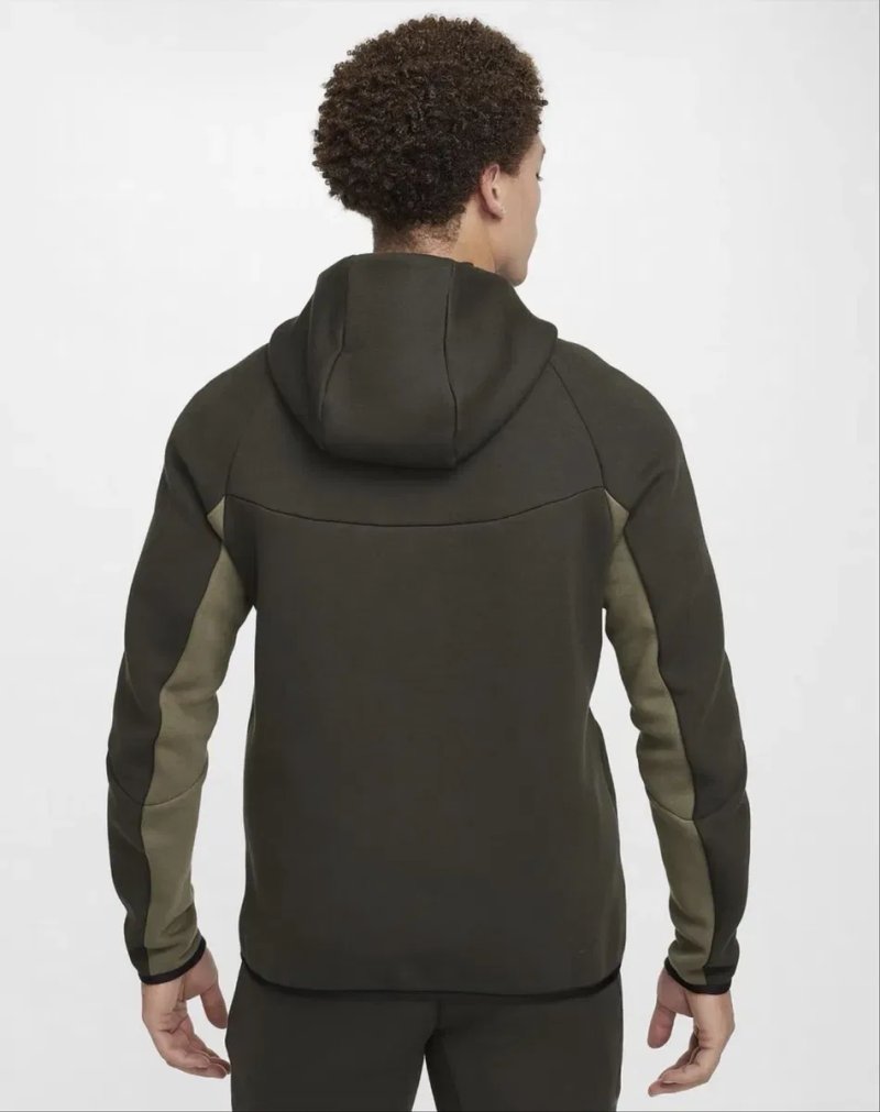 ОРИГІНАЛ Толстовка Чоловіча Nike Windrunner Tech Fleece Olive HV0949-355 — фото 3