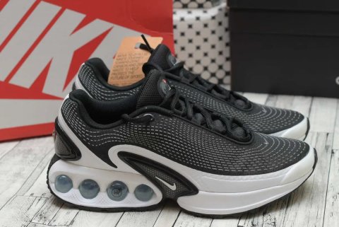 Оригінал! Топові жіночі кросівки Nike Air Max DN кроссовки FJ3145-002 чорні і сірі