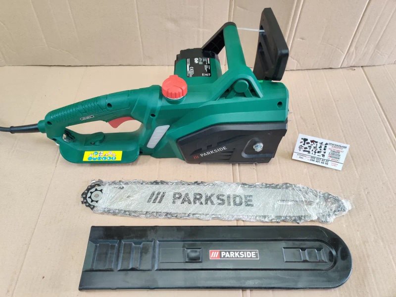 Оригинал цепная пила с Германии Parkside PKS 1600/шина 42см/ланцюгова — фото 6