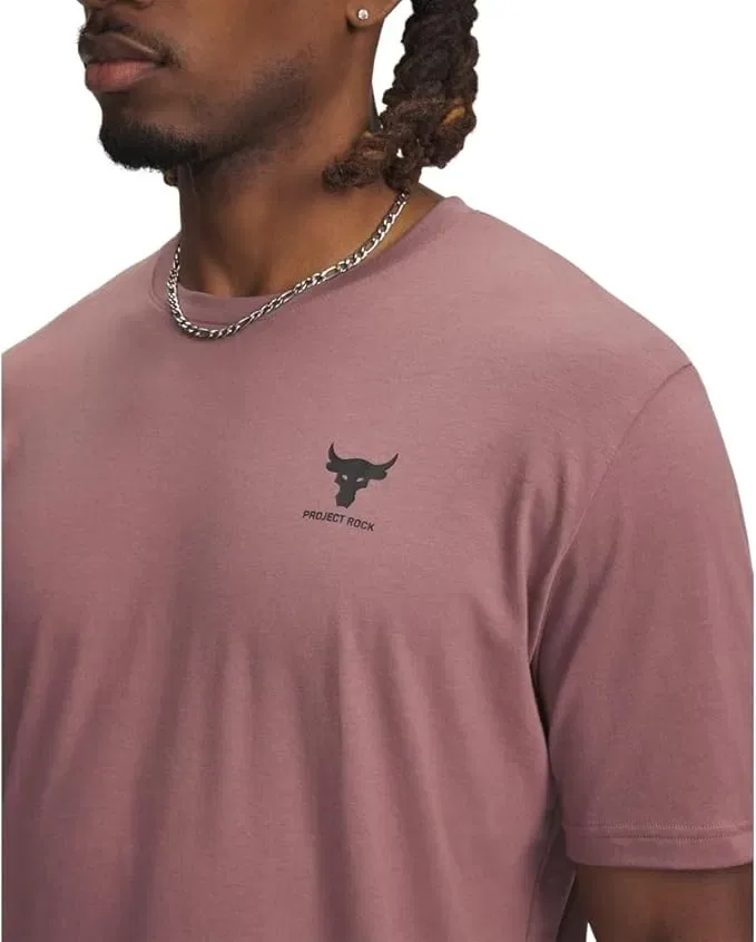 Оригінал Under Armour Men's Project Rock Simple Branded Short Sleeve (M/L/XL)
Shirt  1387797 — фото 3