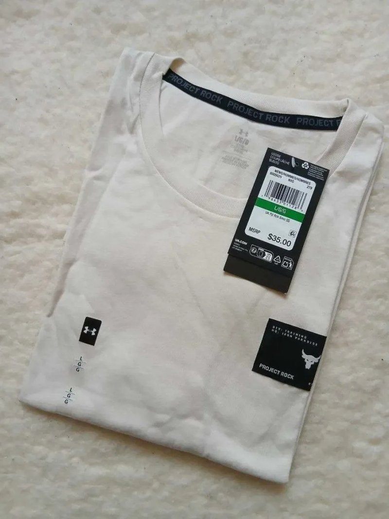 Оригінал Under Armour Project Rock Short Sleeve 6005025 футболка — фото 6