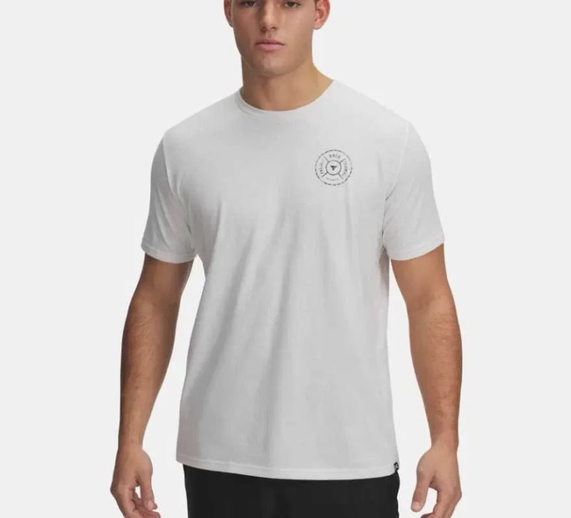 Оригінал Under Armour Project Rock Wire Short Sleeve 1389985 футболка — фото 2